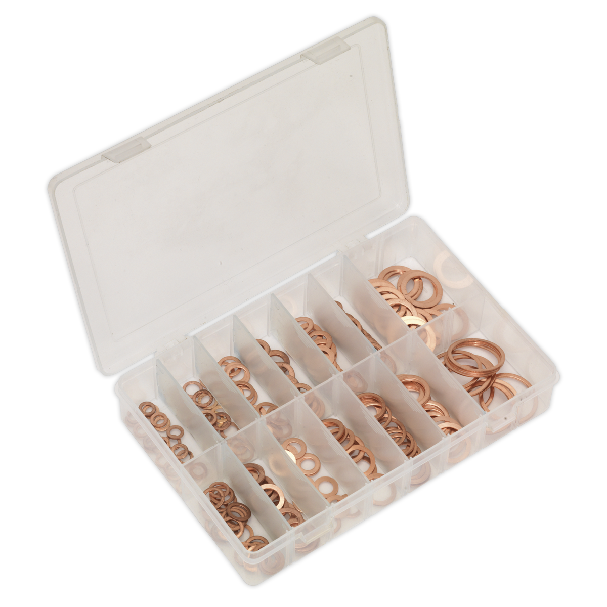 Copper Sealing Washer Assortment 250pc - Metric