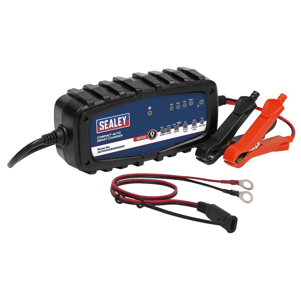 Compact Auto Smart Charger & Maintainer 12A 12/24V